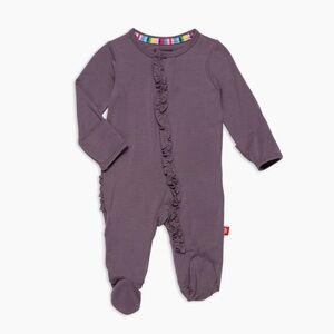 Magnetic Me modal footie in Eggplant